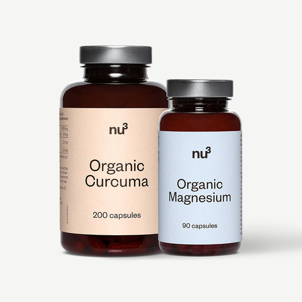 nu3 Magnésium bio + nu3 Curcuma bio