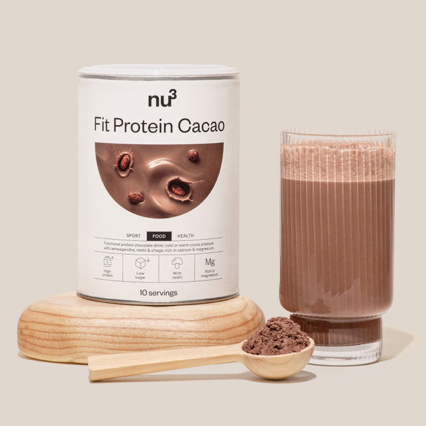 nu3 Fit Cacao, boisson chocolatée