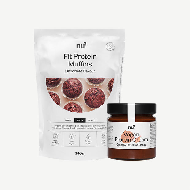 nu3 Fit Vegan Crème + Fit Muffins